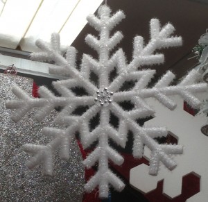 30cm Foam Snowflake