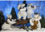 Polar Bear Band - Christmas Animations from Dublin Display Co