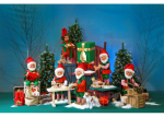 Santas Workshop - Animated santa figures from Dublin Display Co