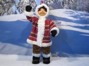 Animated eskimo figure - Dublin Display Co