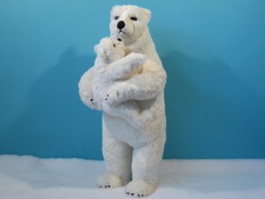 Animated Polar Bear Figures - Dublin Display Co