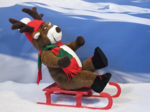 Animated reindeer from Dublin Display Co