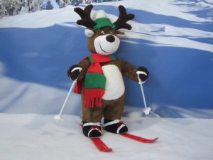 Animated reindeer from Dublin Display Co