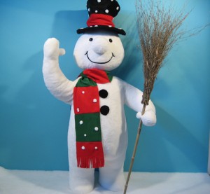 Animated Snowman figures from Dublin Display Co