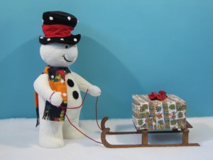 Animated Snowman figures from Dublin Display Co