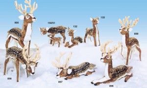 Animated Reindeer Figures from Dublin Display Co